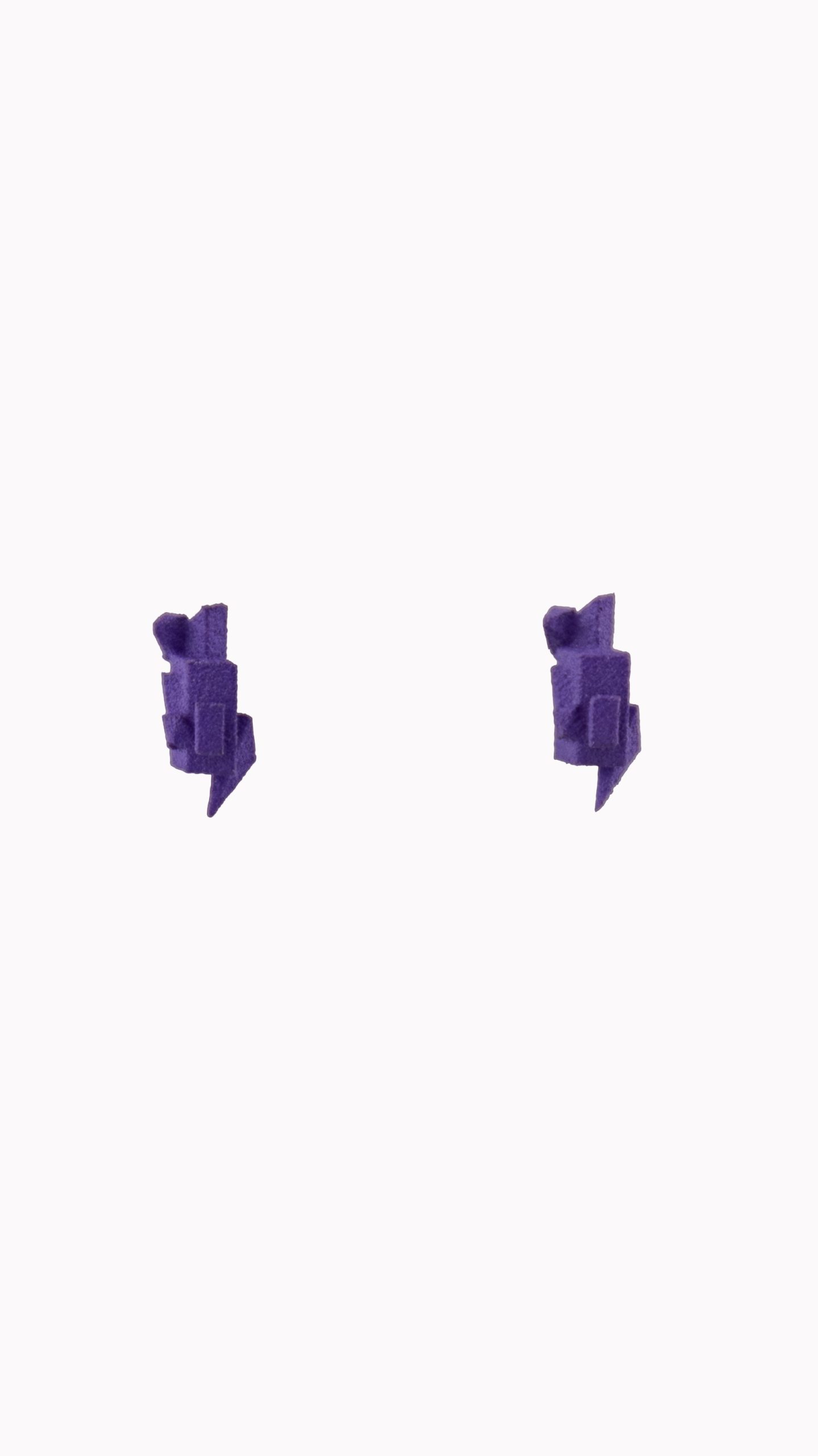 Geometric Stud Earrings - Image 2