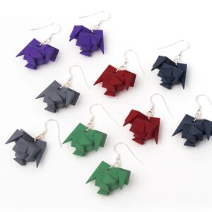 Interlock Drop Earrings