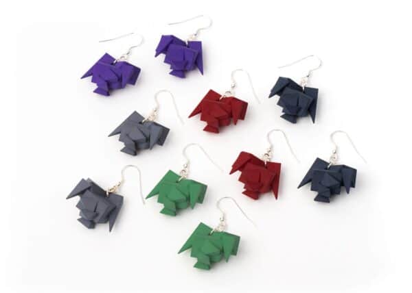 Interlock Drop Earrings