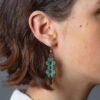Laue Double Drop Earrings - Image 2
